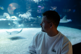 David Benedikt Wirth at the gallery for contemporary art JVDW in Duesseldorf JVDW contemporary art gallery in Düsseldorf