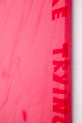 Dennis Buck at the gallery for contemporary art JVDW in Duesseldorf JVDW contemporary art gallery in Düsseldorf