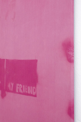 Dennis Buck at the gallery for contemporary art JVDW in Duesseldorf JVDW contemporary art gallery in Düsseldorf