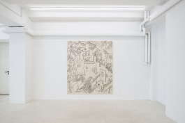 David Schiesser solo exhibition Spirale at JVDW gallery Duesseldorf JVDW contemporary art gallery in Düsseldorf