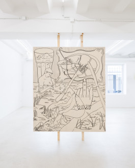 David Schiesser solo exhibition Spirale at JVDW gallery Duesseldorf JVDW contemporary art gallery in Düsseldorf