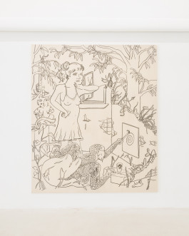 David Schiesser solo exhibition Spirale at JVDW gallery Duesseldorf JVDW contemporary art gallery in Düsseldorf