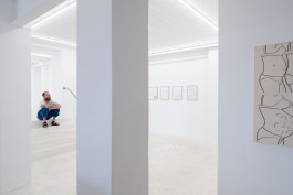 David Schiesser solo exhibition Spirale at JVDW gallery Duesseldorf JVDW contemporary art gallery in Düsseldorf