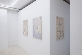 David Schiesser solo exhibition Spirale at JVDW gallery Duesseldorf JVDW contemporary art gallery in Düsseldorf