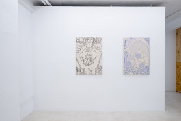 David Schiesser solo exhibition Spirale at JVDW gallery Duesseldorf JVDW contemporary art gallery in Düsseldorf