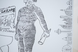 David Schiesser solo exhibition Spirale at JVDW gallery Duesseldorf JVDW contemporary art gallery in Düsseldorf