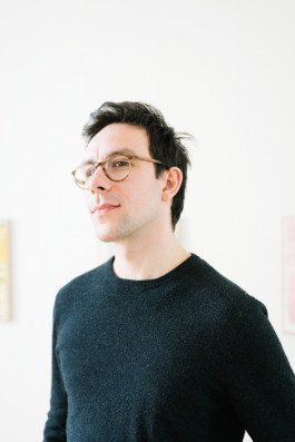 Tom Krol at the gallery for contemporary art JVDW in Duesseldorf JVDW contemporary art gallery in Düsseldorf