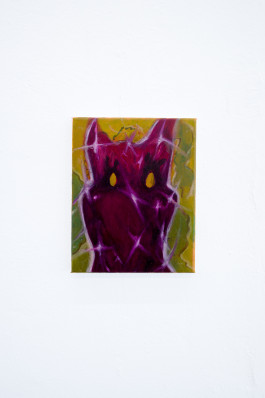 Luca Calaras solo show Knieinfarkt at JVDW gallery Duesseldorf JVDW contemporary art gallery in Düsseldorf