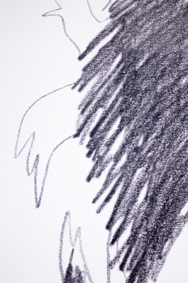 Luca Calaras solo show Knieinfarkt at JVDW gallery Duesseldorf JVDW contemporary art gallery in Düsseldorf