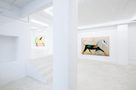 Matthias Dornfeld solo show CREME FRAICHE at JVDW gallery Duesseldorf JVDW contemporary art gallery in Düsseldorf