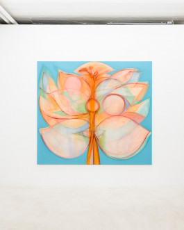 Solo exhibition fake flowers don't fade by Julien Saudubray at JVDW gallery in Duesseldorf, Germany JVDW contemporary art gallery in Düsseldorf