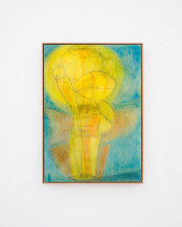 Solo exhibition fake flowers don't fade by Julien Saudubray at JVDW gallery in Duesseldorf, Germany JVDW contemporary art gallery in Düsseldorf