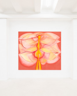 Solo exhibition fake flowers don't fade by Julien Saudubray at JVDW gallery in Duesseldorf, Germany JVDW contemporary art gallery in Düsseldorf