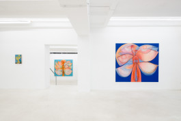 Solo exhibition fake flowers don't fade by Julien Saudubray at JVDW gallery in Duesseldorf, Germany JVDW contemporary art gallery in Düsseldorf