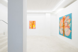 Solo exhibition fake flowers don't fade by Julien Saudubray at JVDW gallery in Duesseldorf, Germany JVDW contemporary art gallery in Düsseldorf