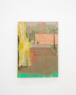 Solo exhibition fly by night by Travis MacDonald at JVDW gallery in Duesseldorf, Germany JVDW contemporary art gallery in Düsseldorf