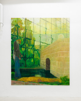 Solo exhibition fly by night by Travis MacDonald at JVDW gallery in Duesseldorf, Germany JVDW contemporary art gallery in Düsseldorf