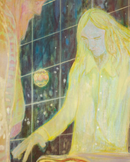 Solo exhibition fly by night by Travis MacDonald at JVDW gallery in Duesseldorf, Germany JVDW contemporary art gallery in Düsseldorf