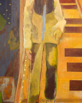 Solo exhibition fly by night by Travis MacDonald at JVDW gallery in Duesseldorf, Germany JVDW contemporary art gallery in Düsseldorf