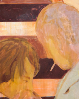 Solo exhibition fly by night by Travis MacDonald at JVDW gallery in Duesseldorf, Germany JVDW contemporary art gallery in Düsseldorf