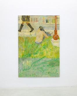 Solo exhibition fly by night by Travis MacDonald at JVDW gallery in Duesseldorf, Germany JVDW contemporary art gallery in Düsseldorf