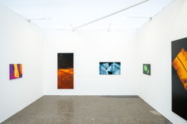 Düsseldorf based JVDW gallery presents a solo booth with Berlin based painter David Benedikt Wirth at Art Düsseldorf 2024 JVDW contemporary art gallery in Düsseldorf