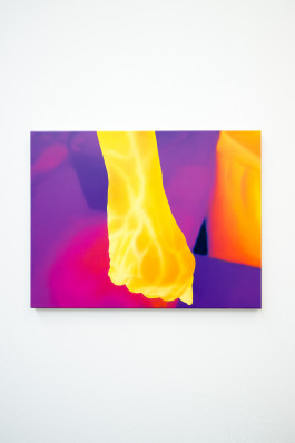 Düsseldorf based JVDW gallery presents a solo booth with Berlin based painter David Benedikt Wirth at Art Düsseldorf 2024 JVDW contemporary art gallery in Düsseldorf