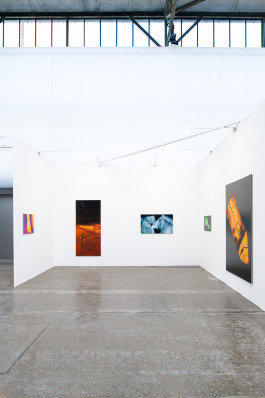 Düsseldorf based JVDW gallery presents a solo booth with Berlin based painter David Benedikt Wirth at Art Düsseldorf 2024 JVDW contemporary art gallery in Düsseldorf