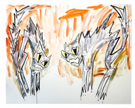 JVDW contemporary art gallery in Düsseldorf